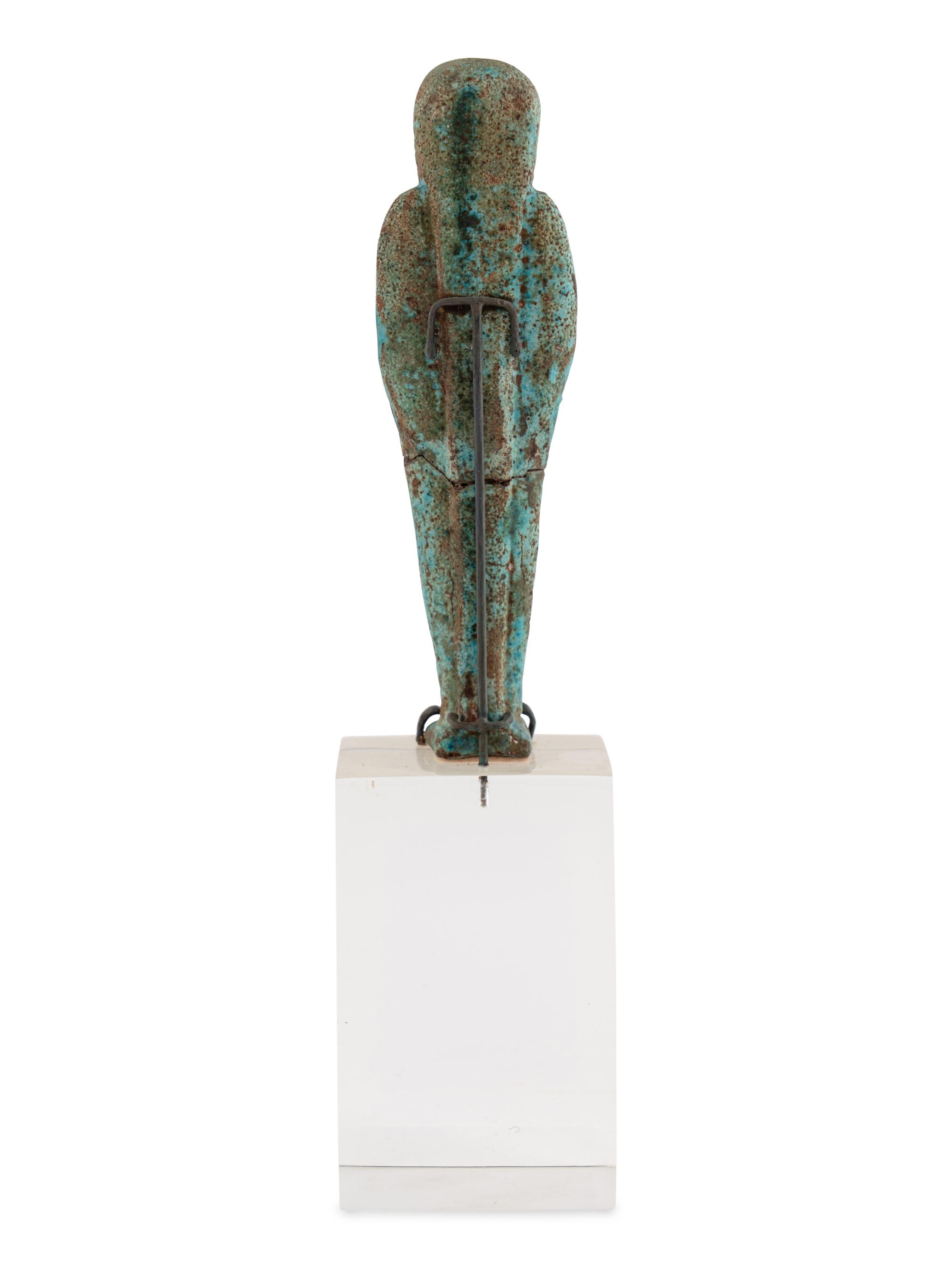 An Egyptian Faience Ushabti