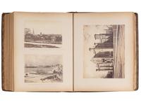 [EARLY PHOTOGRAPHY - AFRICAN AMERICANA]. Yale College, 1872 . Album containing photographs of faculty, students, and staff, highlighted by 5 portraits of African American subjects.