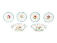 An English Porcelain Dessert Service
