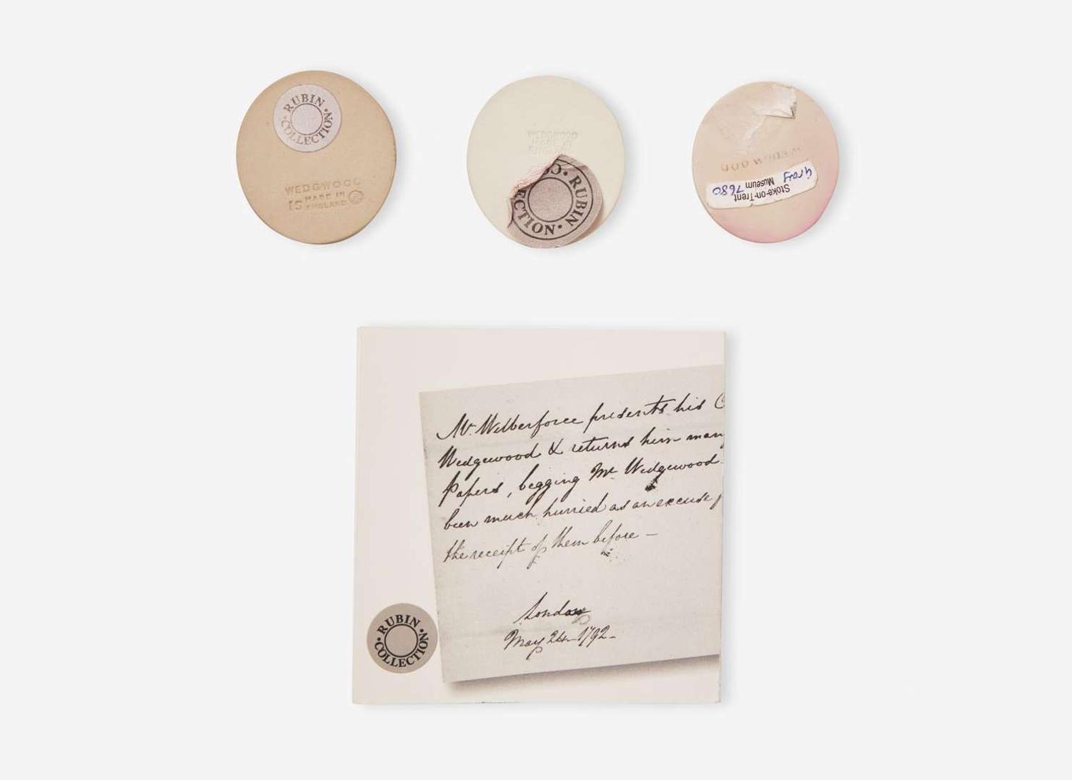A Wedgwood Jasperware Slave Medallion, UK, 1787