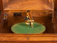 A Victrola XVI Circassian Walnut Phonograph