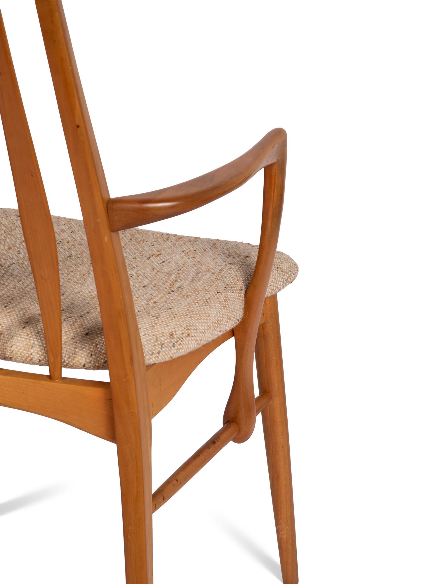 A Set of Eight Niels Koefoed Eva Dining Chairs