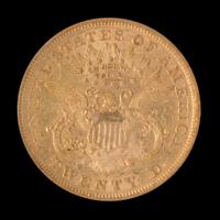 A United States 1868-S Liberty Head $20 Gold Coin