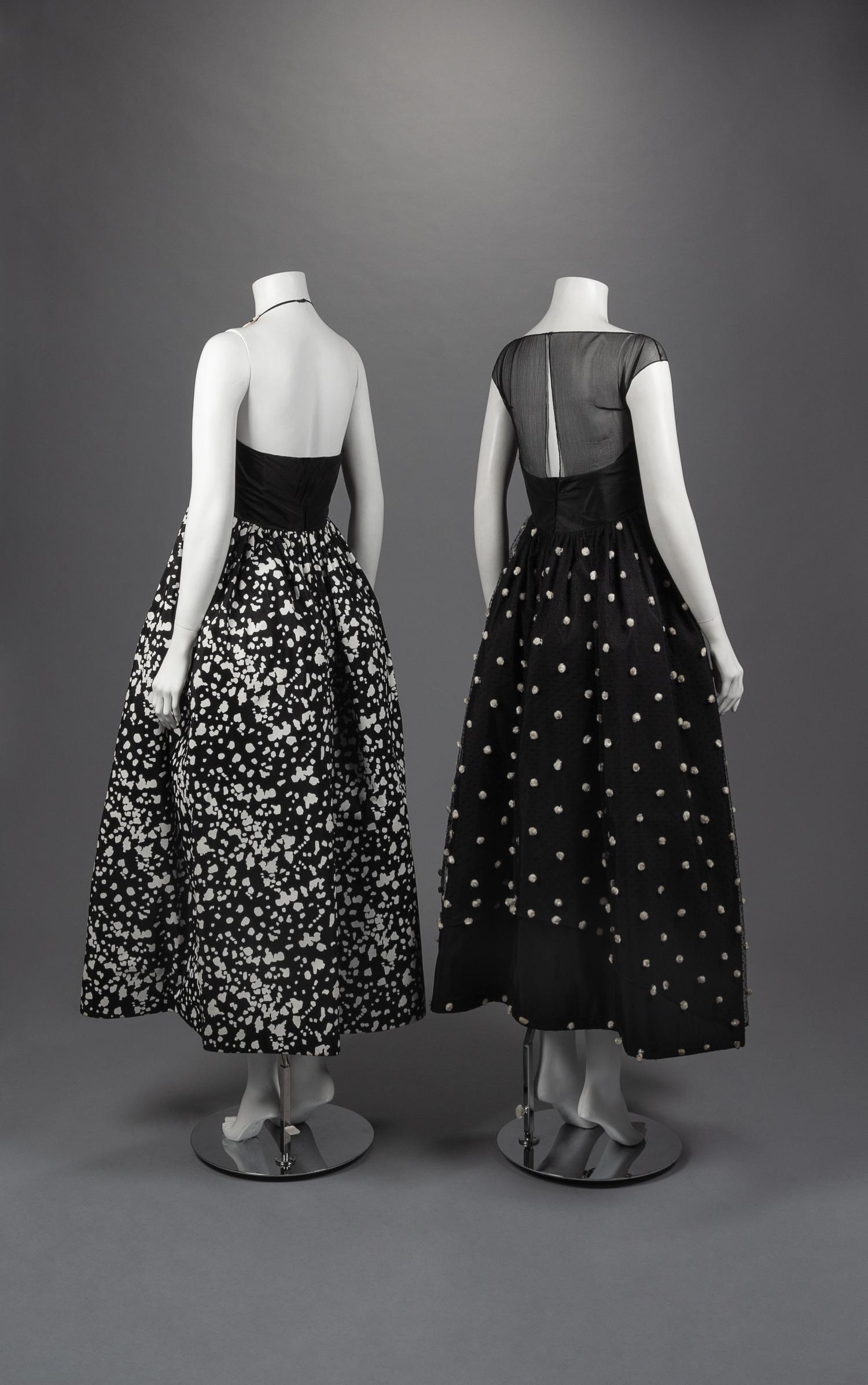Two Geoffrey Beene Evening Dresses, Spring 1990