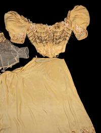 Five Haute Couture & High Fashion Designs:Henriette Favre, House of Beer & Lucien Lelong, 1890-1920s