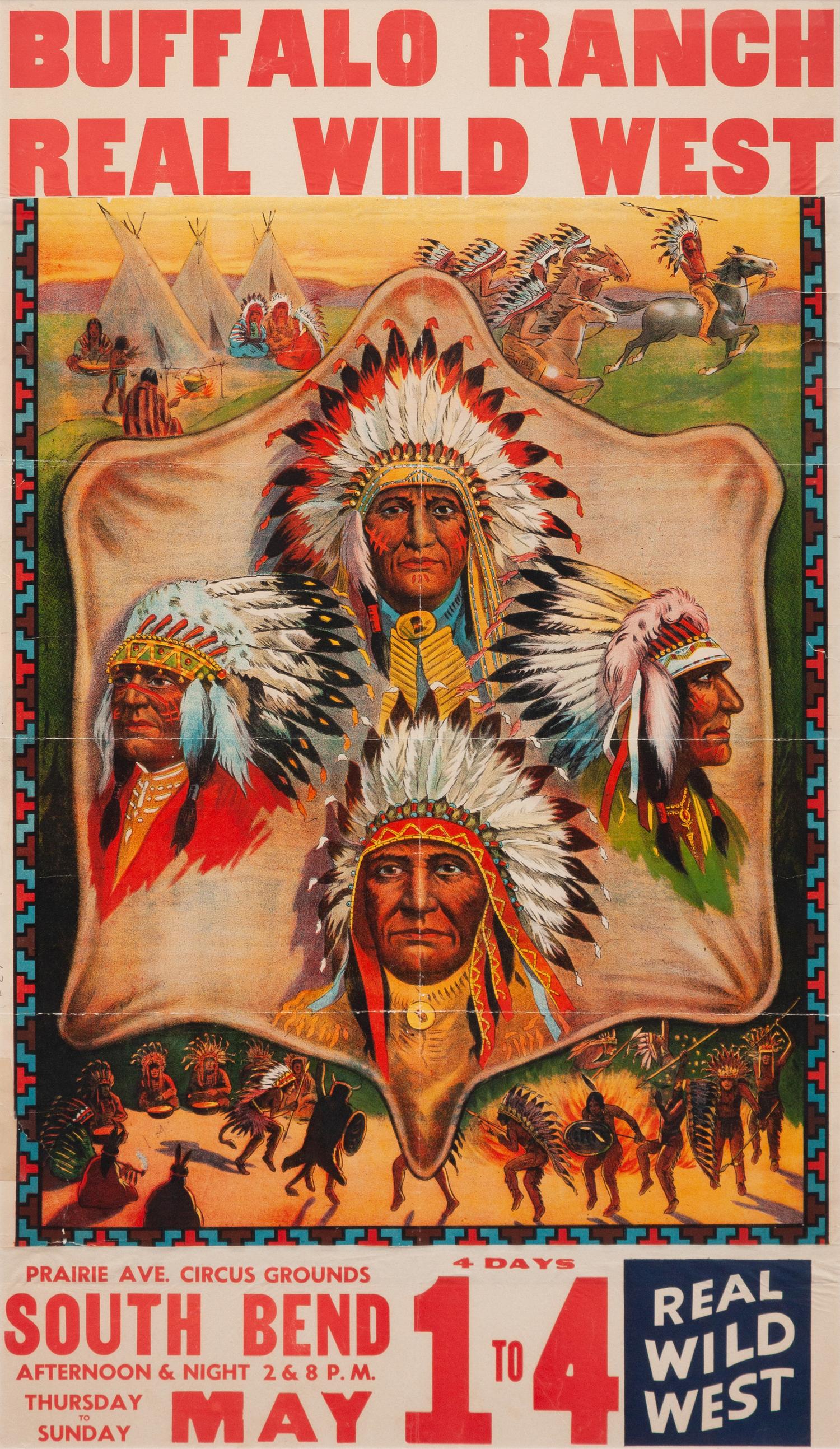 Buffalo Ranch, Real Wild West Poster