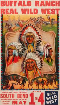Buffalo Ranch, Real Wild West Poster