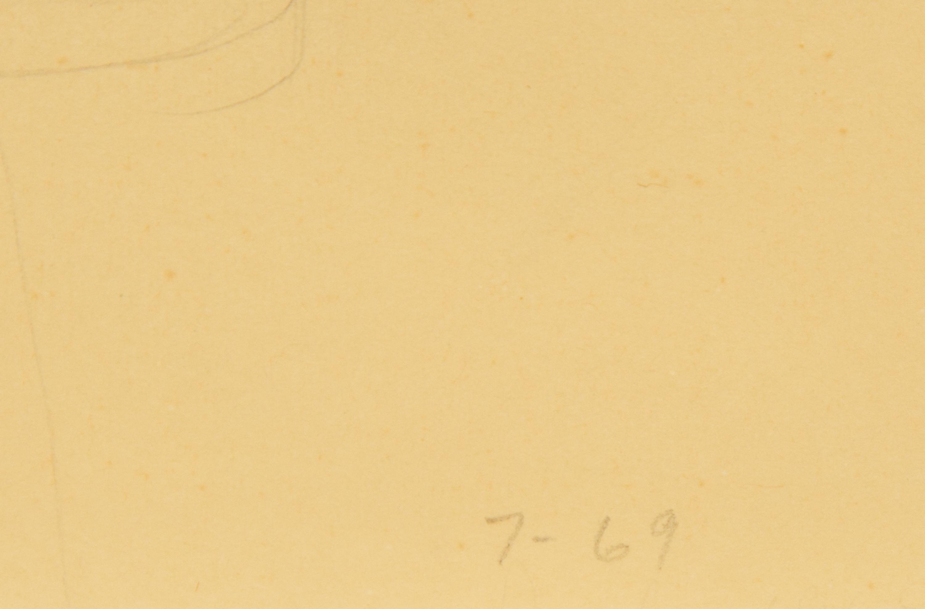 Seated Male Nude