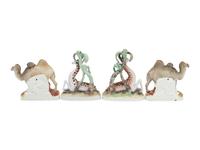 A Group of Four Staffordshire Figures