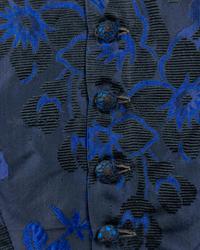 Floral Silk Jacquard Dress, 1860s