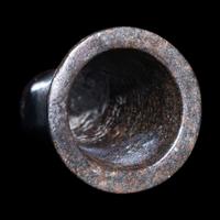 An Egyptian Serpentine Cosmetic Vessel