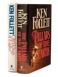 FOLLETT, Ken (b. 1949). The Pillars of the Earth. New York: William Morrow and Company, Inc., 1989.