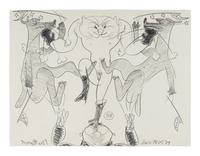 2 times 5 Dogs (the complete portfolio of 14 works), 1979