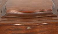 A Regina Mahogany Serpentine Cabinet Music Box