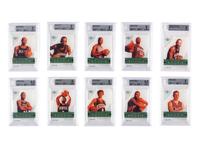 A Complete Set of 2003-04 Upper Deck BGS Graded Plexiglass Parallel Basketball Cards (60/60) With Glass Rookies (38/40) Including LeBron James Numbered Rookie Card