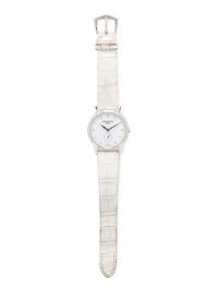 PATEK PHILIPPE, REF. 7122/200G-011 18K WHITE GOLD AND DIAMOND 'TIMELESS WHITE' 'CALATRAVA' WATCH, WITH CERTIFICATE OF ORIGIN
