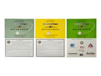 A Group of Three Chrysler All-Star Golf Shootout Signed Autograph Invitations Including Multiple Chicago Hall of Famers (Beckett Authentication Services BAS Certified),