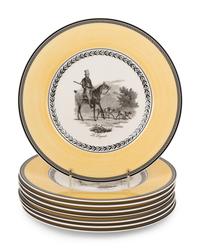 A Villeroy and Boch Audun Chasse Porcelain Dinner Service