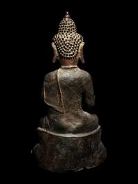 A Bronze Figure of Seated Buddha