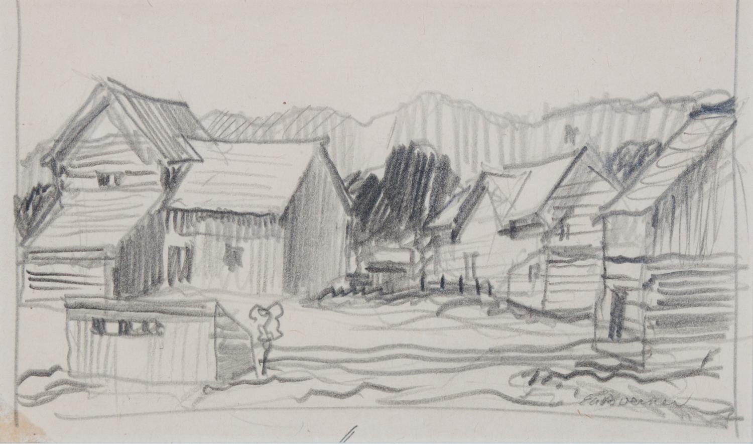 Edward Boerner, (Wisconsin, 1902-1981), Mrs. Karandis' Place