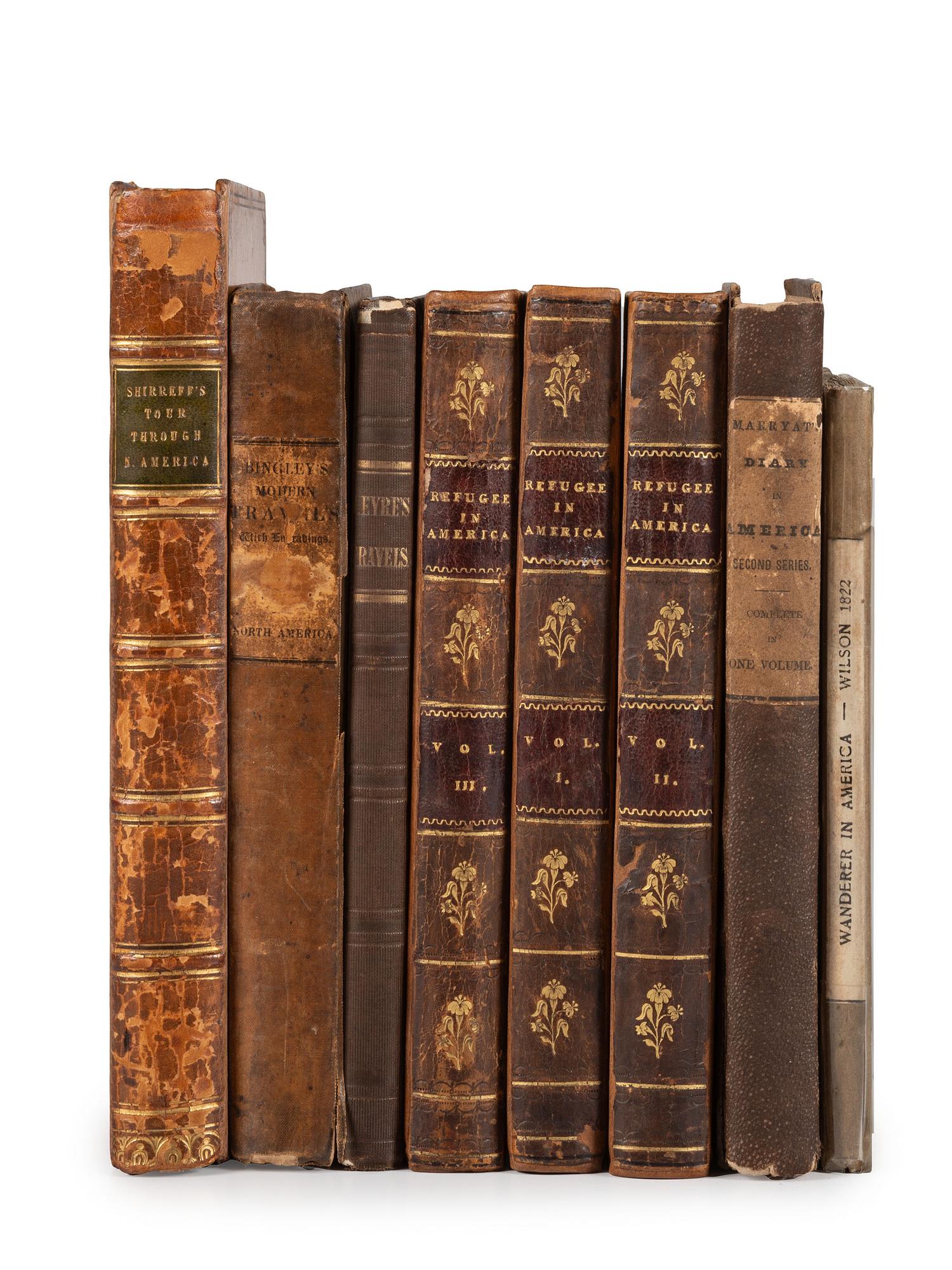 American Travel, Exploration & Expansion [AMERICAN TOUR NARRATIVES]. A group of 6 titles, comprising: