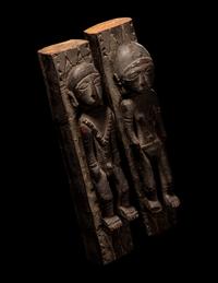 Six African Wood Objects