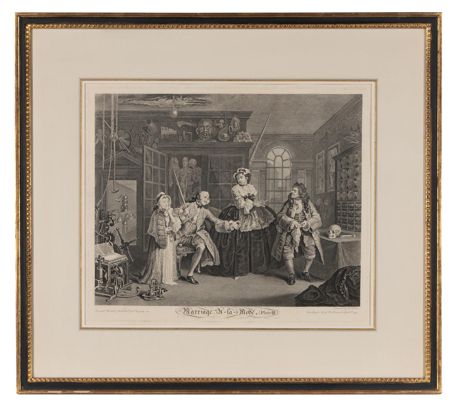 After William Hogarth (English 1697-1764)