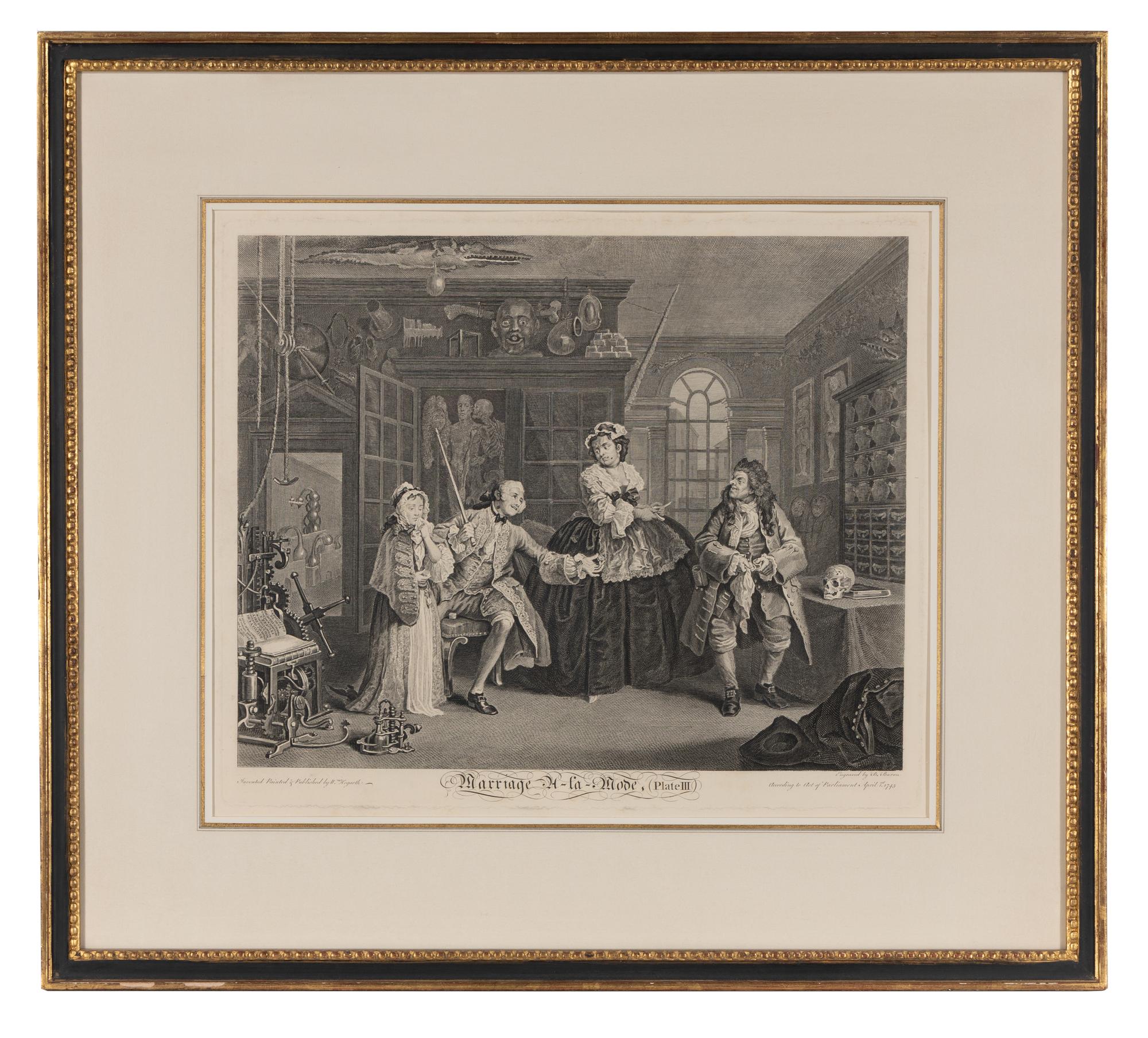 After William Hogarth (English 1697-1764)