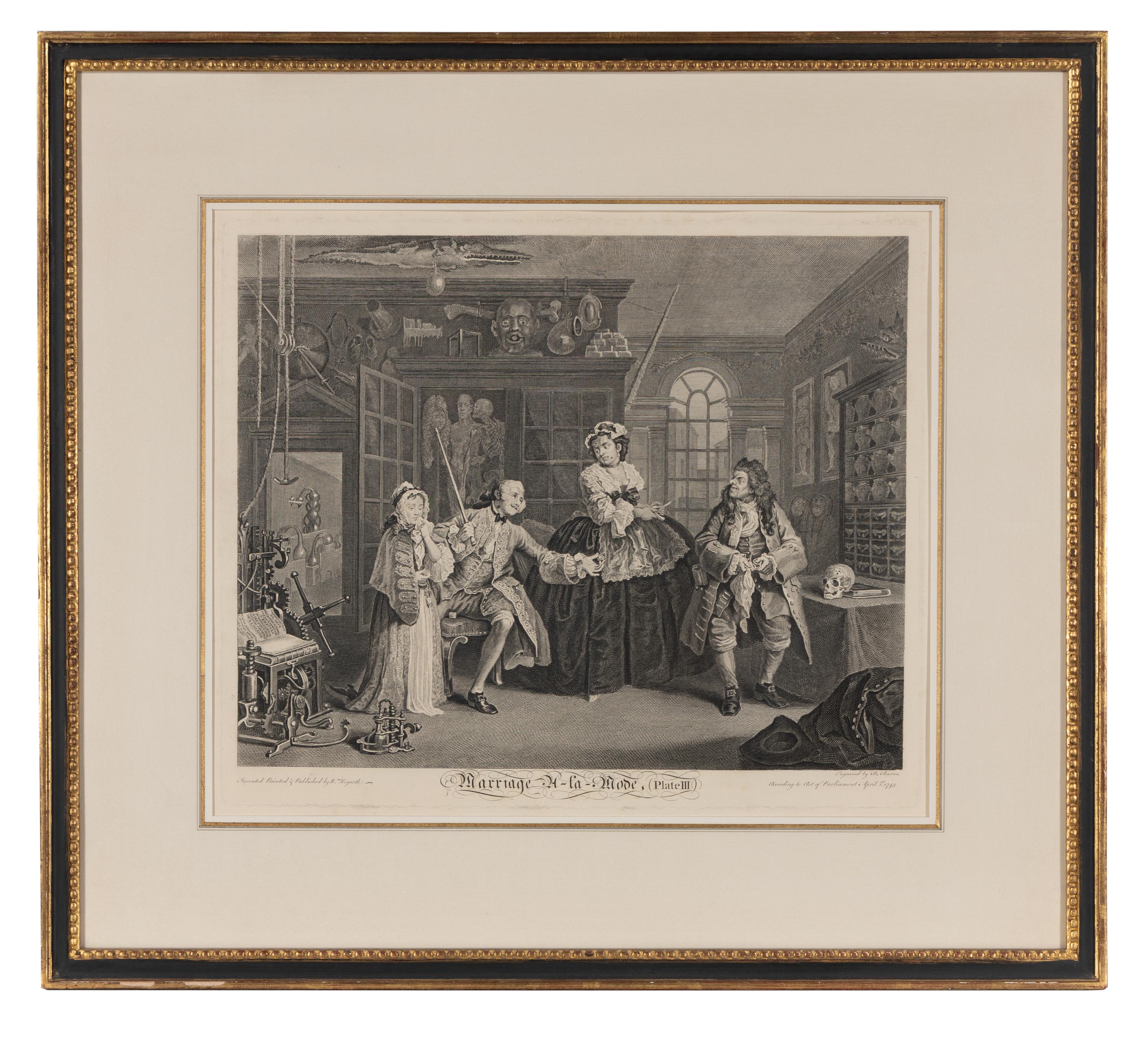 After William Hogarth (English 1697-1764)