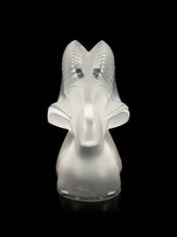 A Lalique Bélier Sculpture