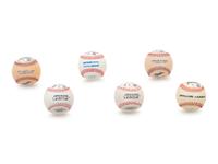 A Group of Six Chicago Blackhawks Hall of Famers Signed Autograph Baseballs Including Tony Esposito, Bobby Hull, Stan Mikita, Pierre Pilote, Chris Chelios and Denis Savard (BAS Beckett Authentication Services Certified),