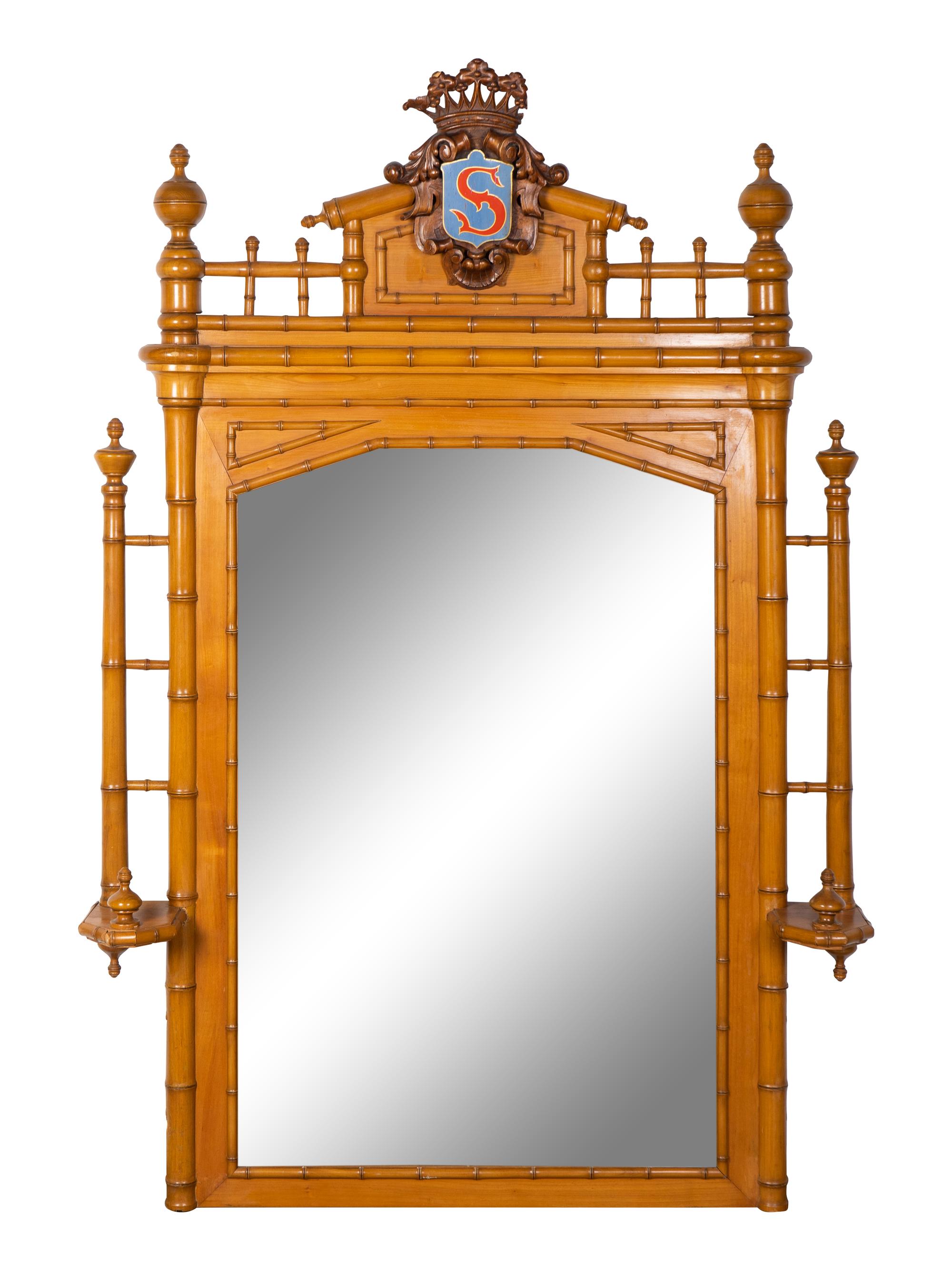 A British Colonial Style Faux Bamboo Suite of Bedroom Furniture — 20TH CENTURY