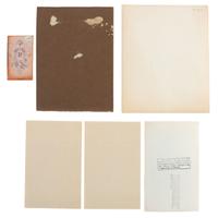 Western Outlaws [JAMES, Jesse (1847-1882)]. Collection of photographs of family members of Frank and Jesse James, incl. display featuring cabinet card photographs of their mother Zerelda James.