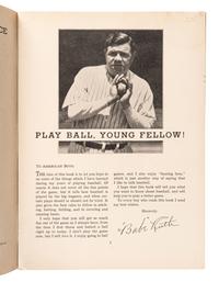 A 1936 Edition of Babe Ruth's Baseball Advice by Babe Ruth