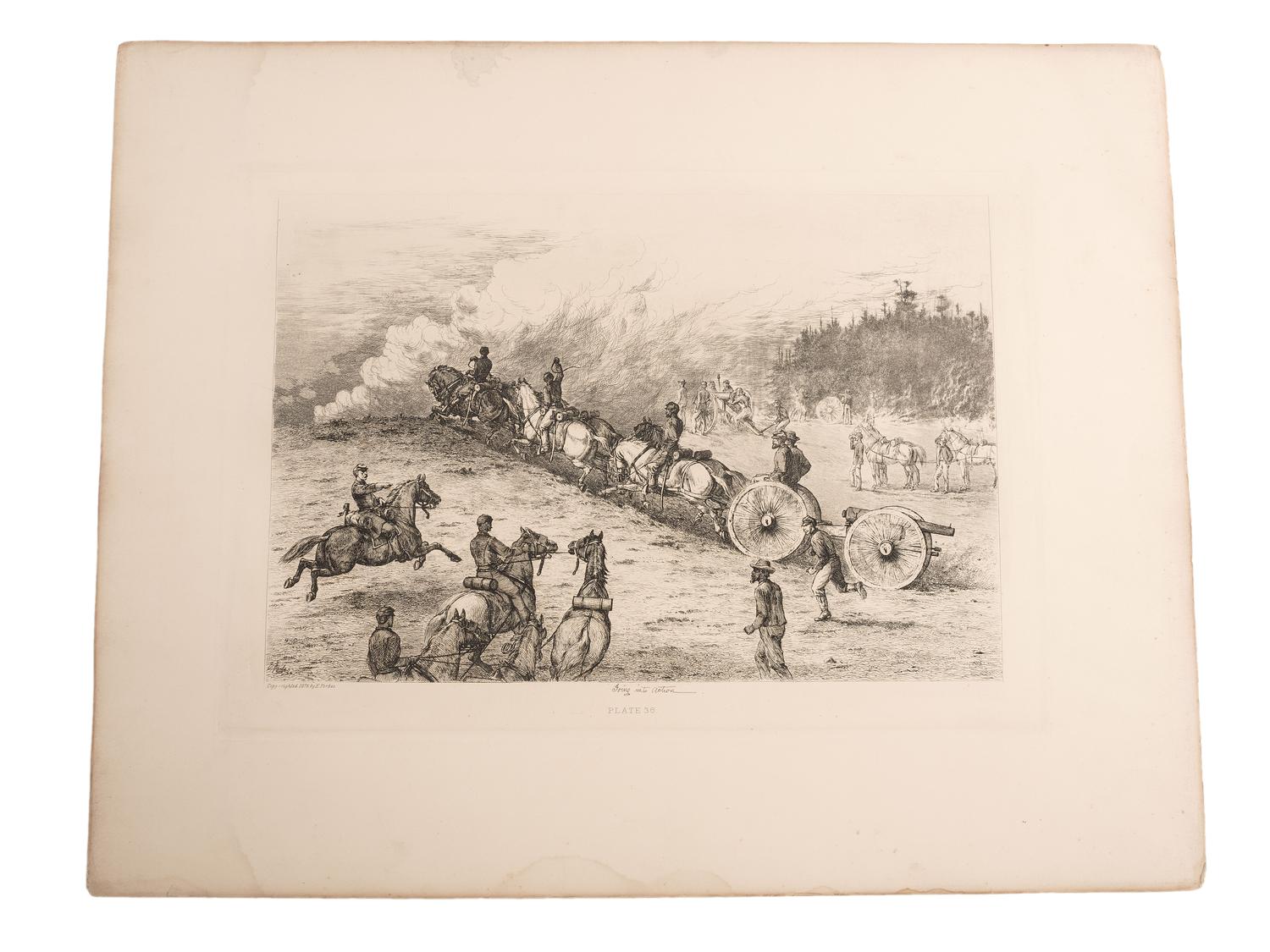 [CIVIL WAR - ART]. FORBES, Edwin (1839-1895). Life Studies of the Great Army. New York, [1876].