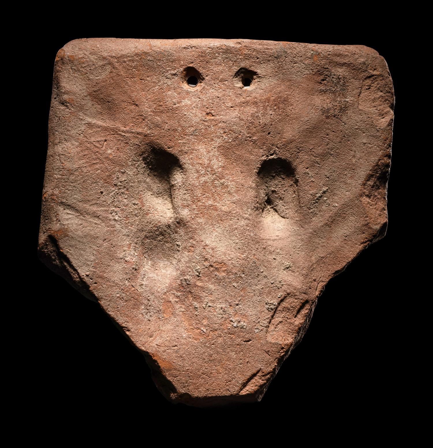 A Romano-Egyptian Terracotta Plaque of Bes and Bessette