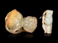Four Chinese Hardstone Carvings