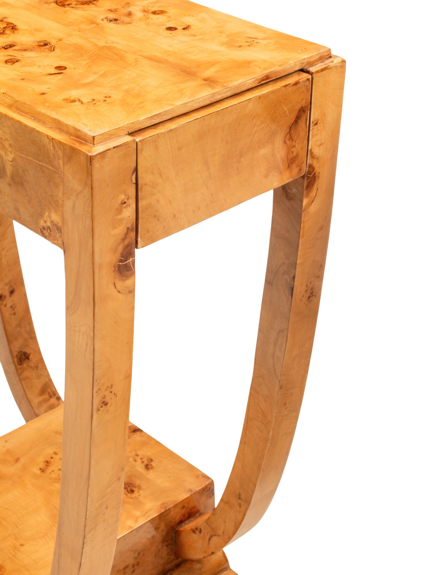 A Pair of Art Deco Style Two-Drawer Side Tables