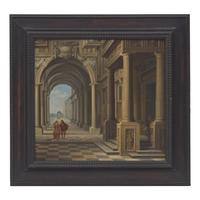 Dirck Van Delen (Dutch, 1605-1671) — Portico of a Palace , 1647