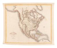 [AMERICANA - MAP]. PLAYFAIR, James (1738-1819). North America drawn and engraved for Dr. Playfair’s Geography . London, 1814.