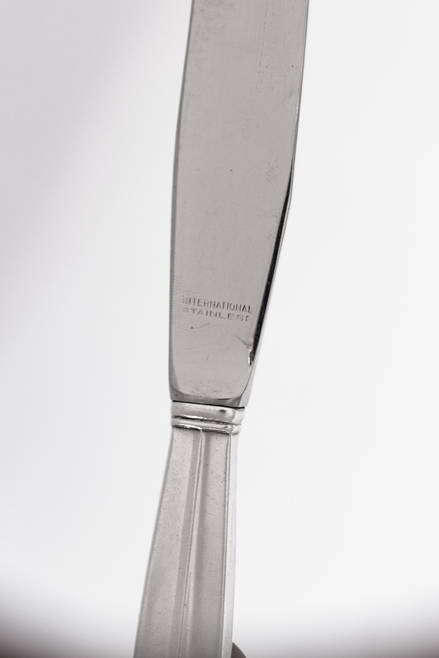 An American Silver Flatware Service