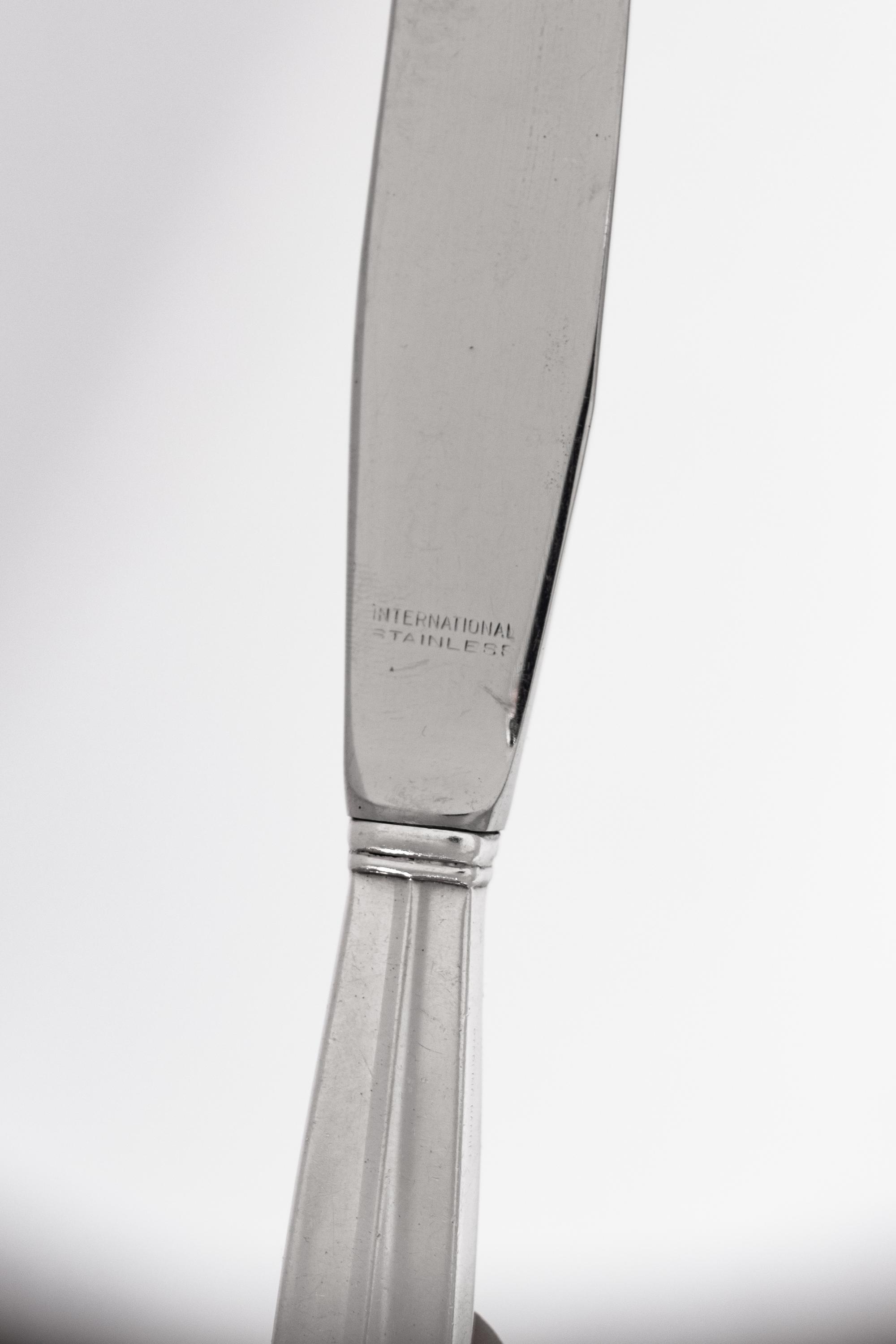 An American Silver Flatware Service