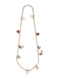 Chanel Longchain Heart Charm Necklace, 2010