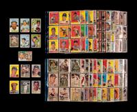 A Collection of 1950s Topps and Bowman Baseball Cards