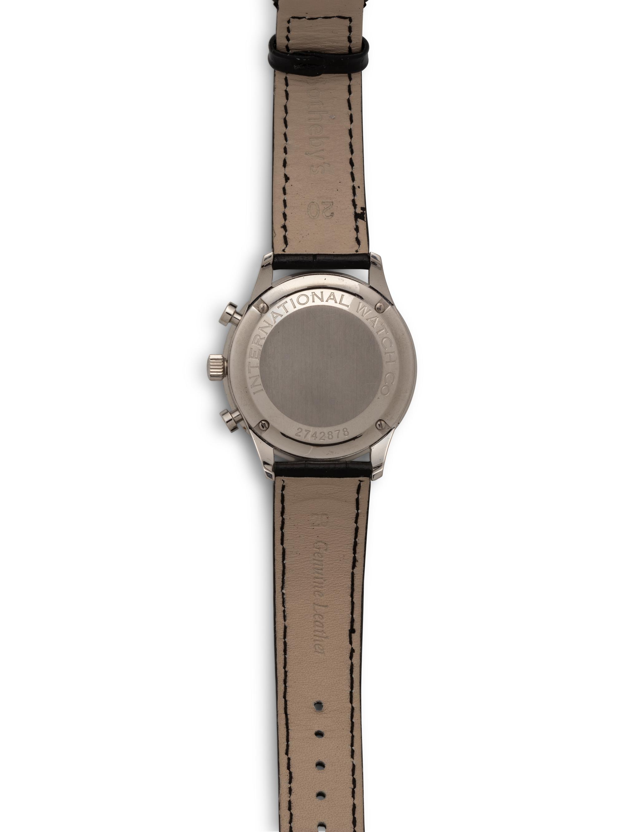 IWC, REF. 3714 STAINLESS STEEL 'PORTUGUESE' WATCH