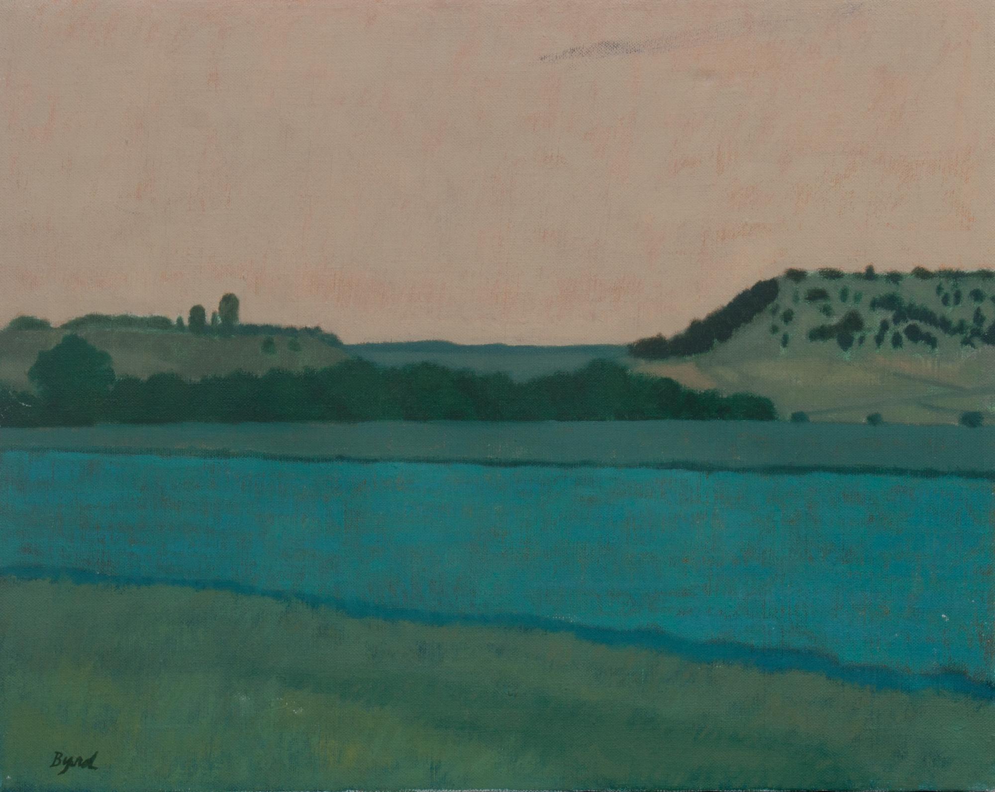 Gibson D. Byrd, (Wisconsin, 1923-2002), Drumlins, 1980