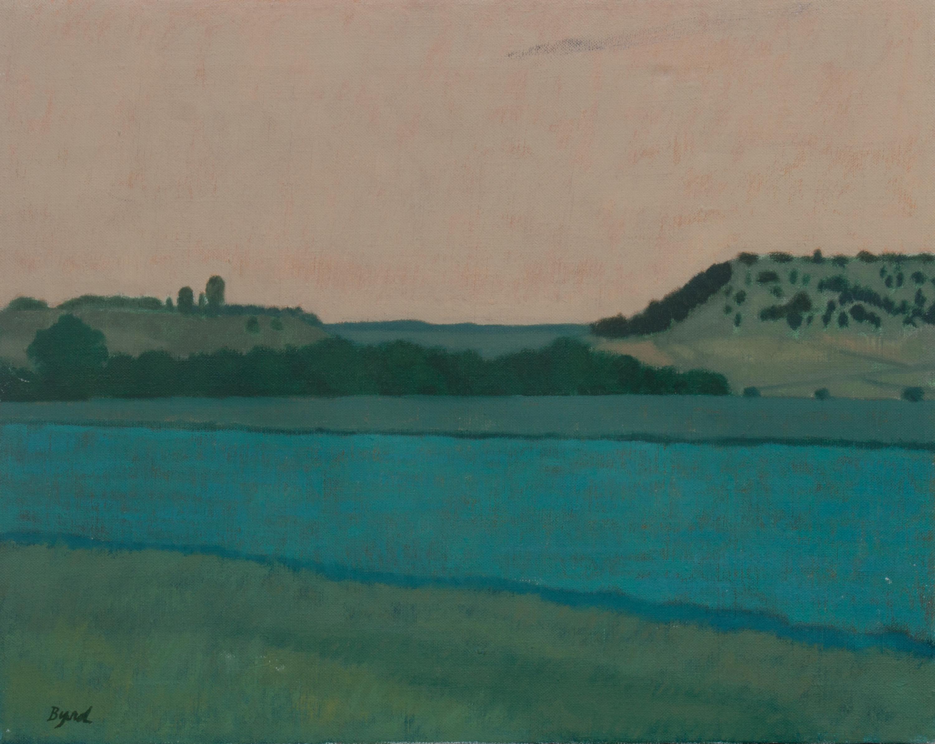 Gibson D. Byrd, (Wisconsin, 1923-2002), Drumlins, 1980