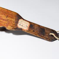 Northern Plains Decorated Wood Quirt