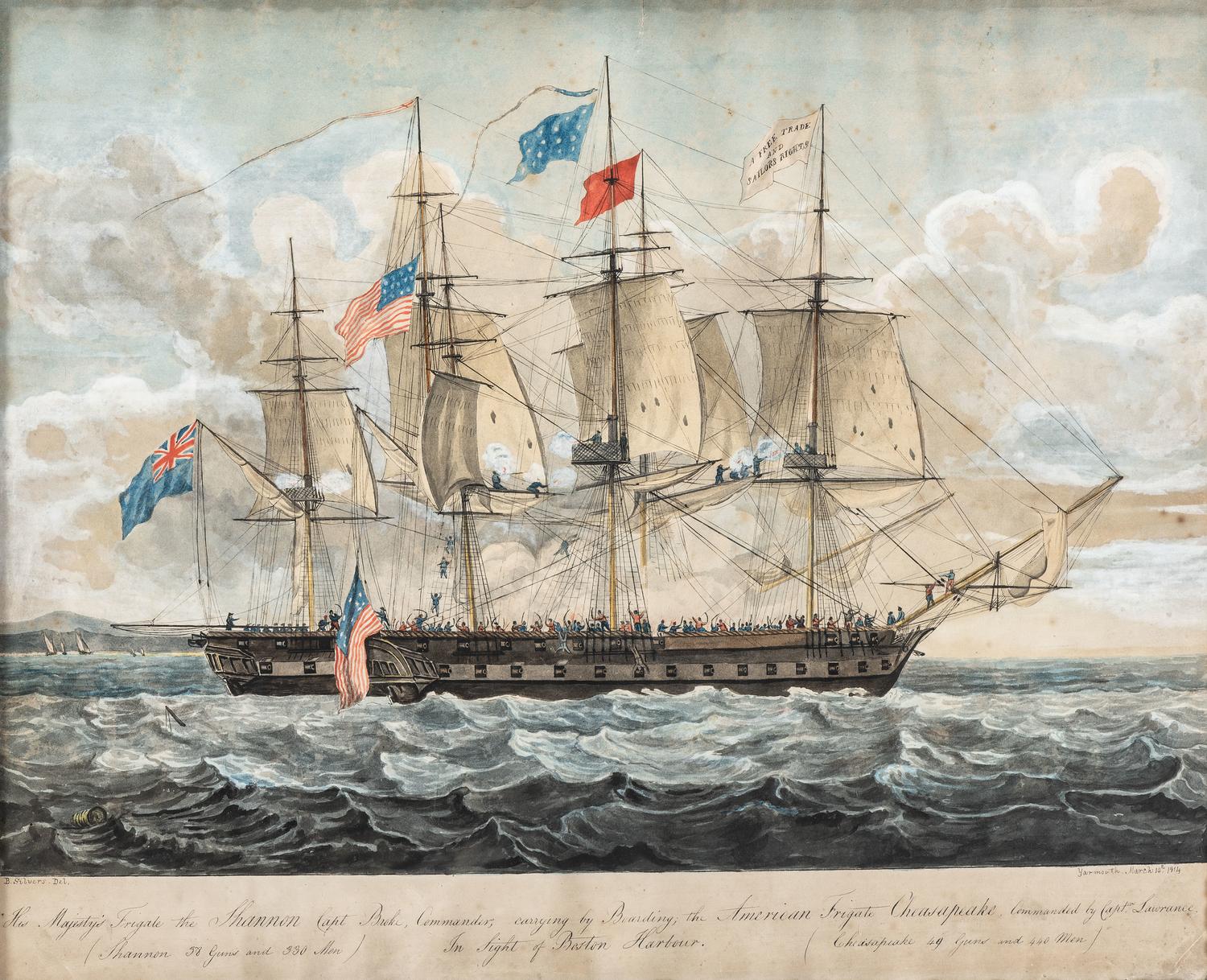 B. Silvers (American, Early 19th Century)