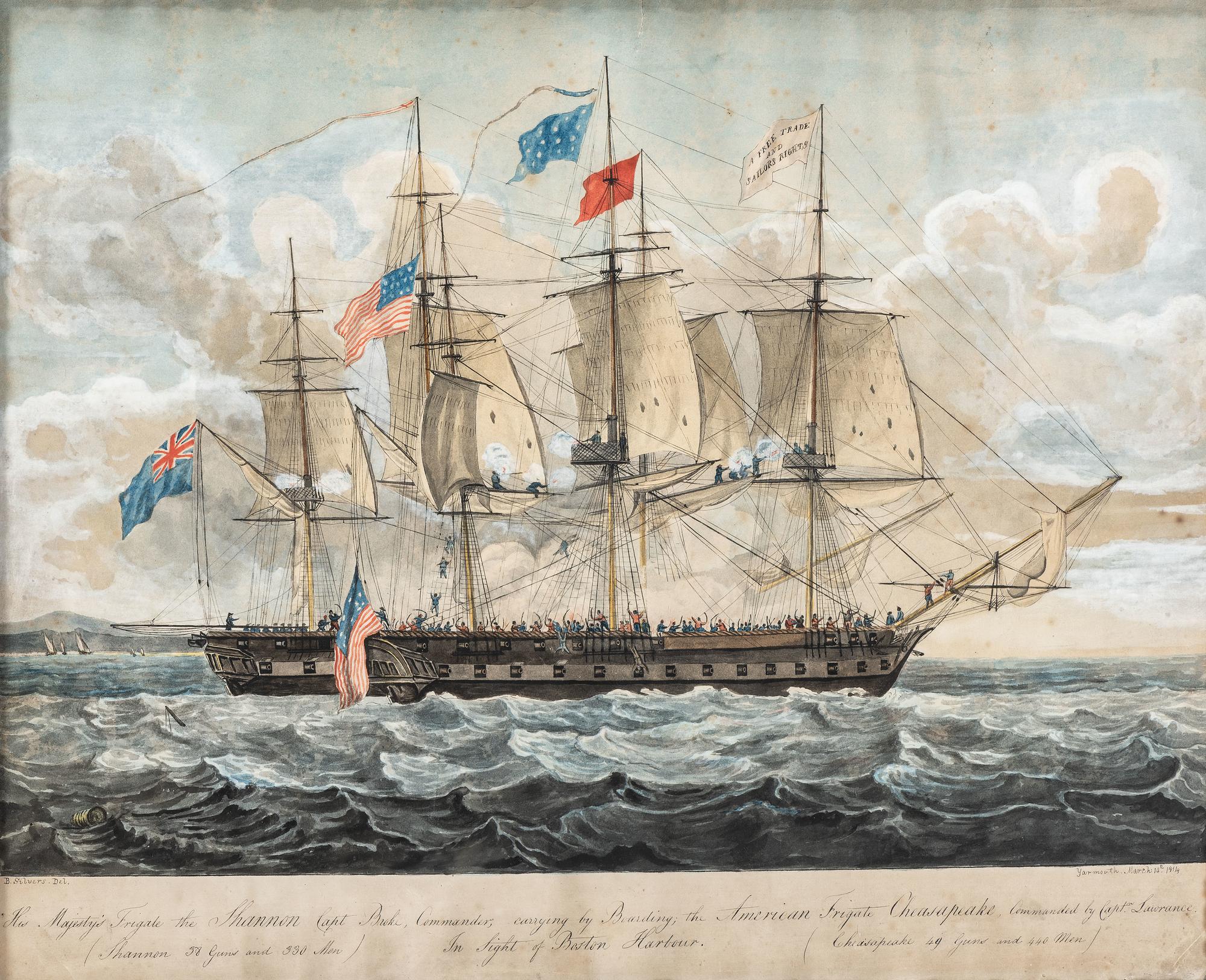 B. Silvers (American, Early 19th Century)